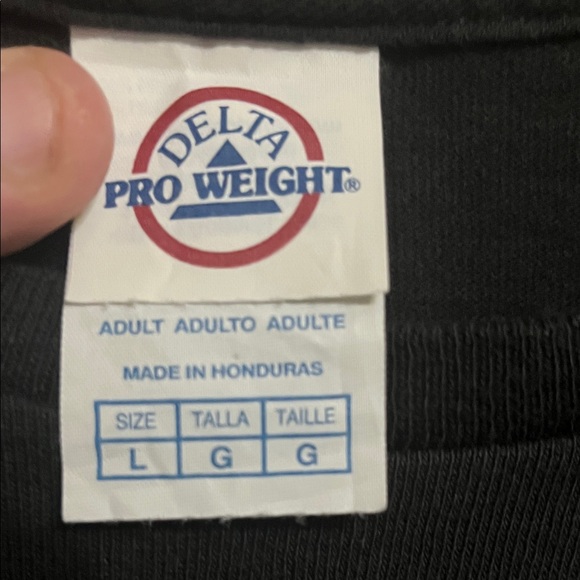 Black Iron Maiden 2019 Legacy of the Beast Tour Large Shirt - Picture 2 of 5